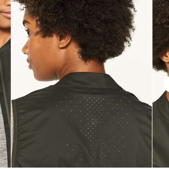 Lululemon | Like the Wind Vest Dark Olive Size 4 - Picture 5 of 16